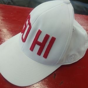 So Hi Unisex White Adjustable Cap